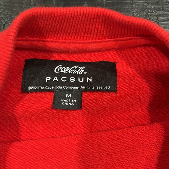 Medium Coca Cola crewneck from pacsun - Picture 2 of 2